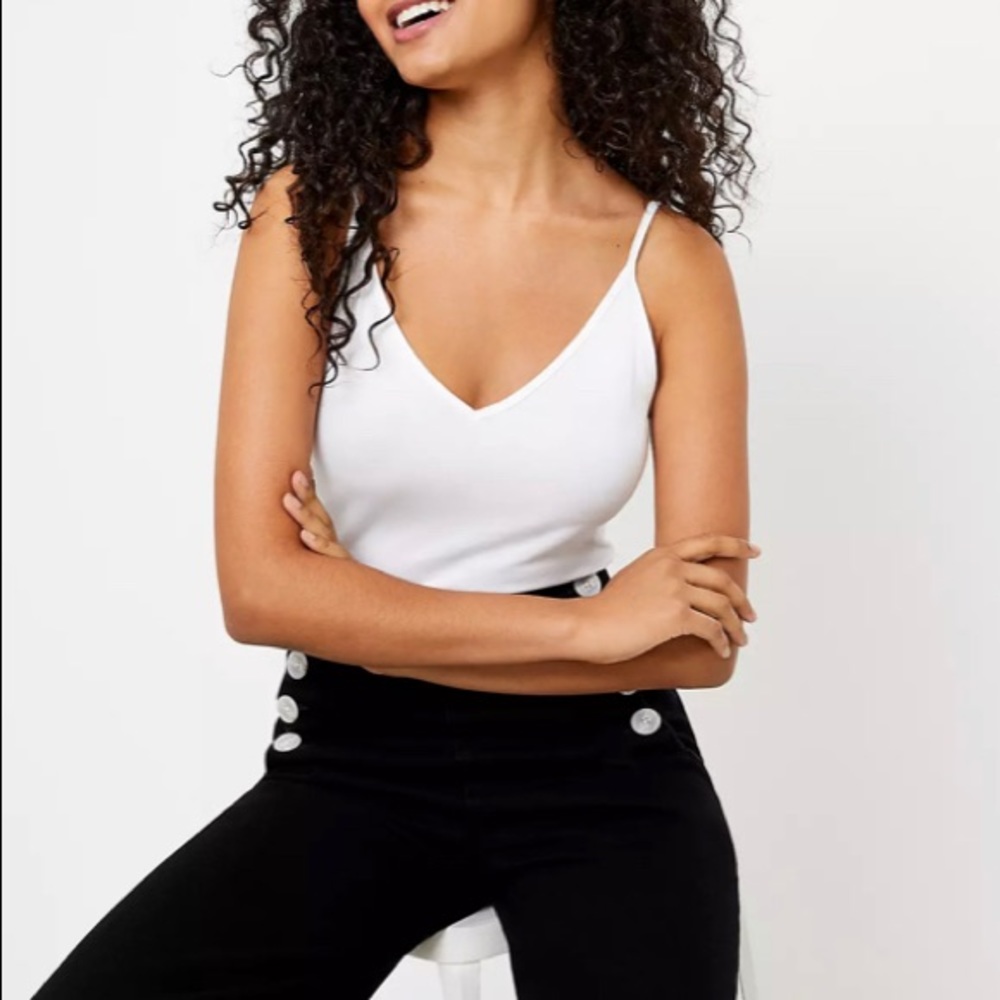 NWT Loft Double V Cami
